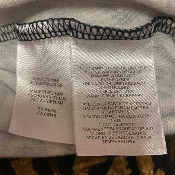 *NWOT* Jones New York Signature, large, cheetah print, mock turtleneck - Picture 6 of 9